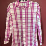 Orvis ‎ Pink Plaid Top | 8 Photo 0