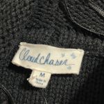 Cloud Chaser  size medium pullover off the shoulder black embroidered sweater NWT Photo 4
