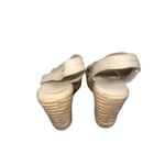 ✨Lauren Ralph Lauren Women s Erica Wedge Tan Sz 8.5 Sandals✨ Photo 3