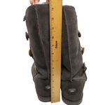 EMU Australia Nisha Button Brown Suede Merino Wool Mid Calf Winter Boots Size 8 Photo 10