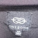 One 5 One  Black Full Zip Cropped Jacket Photo 3