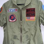 Leg Avenue  Top Gun Flight Dress Halloween Costume Womens Large Goose Maverick Photo 2