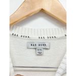 Rae Dunn  Sweater Size Extra Large White Black Pullover Long Sleeve Crewneck Photo 5