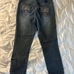 One 5 One Jeans Size 6 Inseam 23 inches Bling Photo 2