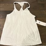 Alo Yoga New With Tags White All Don’t Get It Twisted Tank Sz M Photo 5