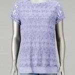 Vera Wang Simply Purple Jacquard Top Photo 0