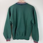 Jerzees Vintage 90s Applebee’s Server Uniform Green Sweatshirt and Navy Apron with Logos Photo 5