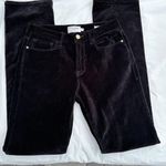 frame denim Le Velveteen Mini Boot velvet black pants LVMB002-NOIR sz 27 Photo 21