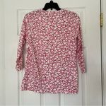 kim rogers  Perfectly Soft cotton hearts red pink Valentine's shirt Small Photo 5