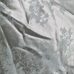 Cider NWT  Blue Flora Open Cross Back Slip Cowl Neck Dress, Size XL Photo 4