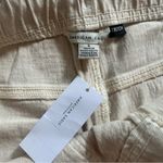 American Eagle NWT Tomgirl Denim Shorts in Empire Cream Photo 2