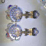 Laguna Aurora Borealis Beaded Double Strand Necklace & Clip On Earrings Photo 6