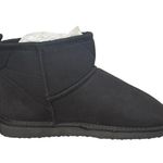 MIA New! Cozy Black Syndee Bootie Faux Fur Lining Slipper - Size 8.5 Photo 1