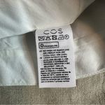 COS  Women’s Classic Straight-Leg Tailored Neutral Tan 100% Linen Pants Size 10 Photo 9