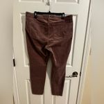 Old Navy  Rockstart Mid Rise Skinny Velvet Jeans Mauve Purple 16 Photo 3