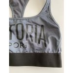 Victoria's Secret  Sport Blue Grey Logo Racerback Sports Bra Womens Size Medium M Photo 2