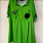 Official Sports Soccer referee top Green Size M Photo 0