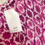 Tori Praver Bikini Swimsuit Swimwear Eggplant Smocked XS S New Photo 4