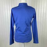 ASICS 1/4 Zip Pullover Shirt Womens Small Periwinkle Blue L/S Running Athletic Photo 4