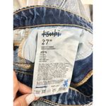 Ksubi Haven 100% Cotton Cutout Waist Denim Wide Leg Jeans Blue Women's Size 27 Photo 5