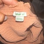 Aerie  Coral Smocked Mini Dress Photo 1