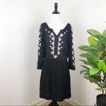 Nanette Lepore Nanette‎ Lepore embellished blouson Peasant dress Photo 2