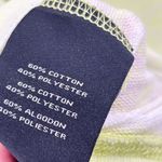 DC Burnout Zip Up Jacket Coat Hoodie Neon Lime Green Y2K Lightweight Yellow Size XL Photo 7