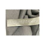 ZARA Floral Embroidered Sleeves Tie Knit Dress Sweater Black Women's Size Medium Photo 6