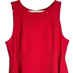 Torrid Fuchsia Pink Passion Textured Ponte Hi Lo Peplum Top Size 3/3X #12576096 Photo 2