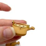 Watering Can Button Earring and Pin Set Gardening Photo 3