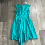 Dress Barn Size 8 Blue Asymmetrical Dress New With Tags. Photo 2