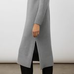 Rails  Mila Heather Grey Merino Wool Blend Mockneck Sweater Dress Midi Size Large Photo 6