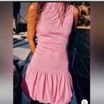 ZARA NWT  Balloon Hem Ribbed Mini Dress Size Medium Bloggers Fave Photo 1