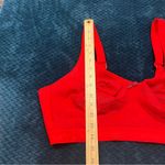 Cacique Red Lace Cotton Unlined Full Coverage Underwire Lace Bow Bra Size 42DD Photo 13