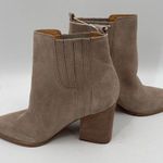 Marc Fisher NEW Boots Oshay Ankle Bootie Dark Walnut Stacked Heel Suede Size 11 Photo 3