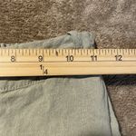 ZARA  Skirt Womens XS Light Sage Green Cargo Middle Slit Long Modest Minimalist Photo 3