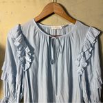 Ramy Brook  Samira Top in Crystal Blue Size Medium Photo 7
