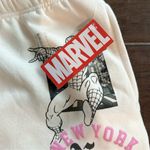 Marvel  Women's White and Pink Spider-Man Athletic Shorts Photo 2