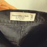 Abercrombie & Fitch Ultra High Rise 90s Straight Jean in Black Size 24 or 00 Photo 8