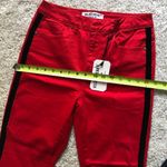 Francesca's New Francesca’s collections denim velvet heart denim jeans, size 28 Photo 5