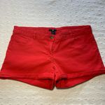 H&M Red Stretchy Jeans Size 14 Photo 2