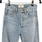 AGOLDE  Jamie Jeans High Rise Classic Denim Shakedown Light‎ Wash Blue Size 23 Photo 3