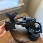 Torrid Ankle Buckle Faux Suede Block Heel Sandal Photo 3