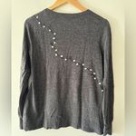 Loft  Reindeer Holiday Christmas Lights Wool Blend Sweater Photo 2