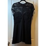 Charlotte Russe Black Lace Top Skater Dress Party Cocktail Plus Size 1X Trendy # Photo 1