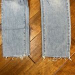 BDG  High Waist Slim Straight Jeans Light Wash‎ Denim Size 26 Short Raw Cut Hem Photo 7
