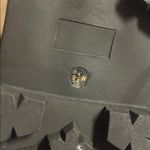 ARULA Black Loafers with Gold Chain Accent Size 9.5 Photo 4