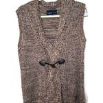 Gloria Vanderbilt Casuals Brown Knit Sweater Vest Photo 5