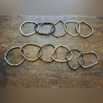 11 piece Beaded Bracelet Set Gold Photo 2