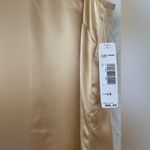 Pendleton NWT  crew neck bronze/gold wide strap fully lined 100% silk tank;  L Photo 1